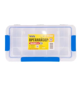 Органайзер MASTERTOOL 15 секцій 9 '' 230х120х37мм (79-3009)