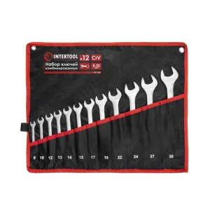 Набір ключів комбінованих Intertool 8-30мм 12шт (HT-1251)