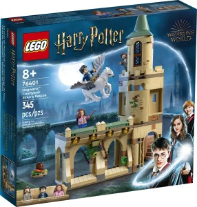 Фото конструктор lego harry potter двор хогвартса: спасение сириуса 345 деталей (76401)