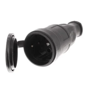 Роз'єм із заглушкою FAR 1х16А каучук (F49)