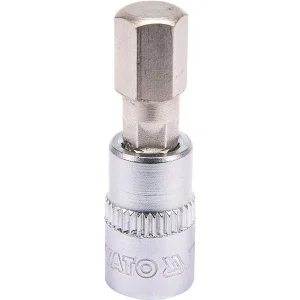 Головка торцева з бітою YATO HEX 1/4" M8 37мм (YT-04375)