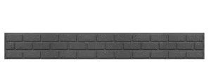 Декоративний бордюр для саду Multy Home 15х2х120см сірий (EU5000164)