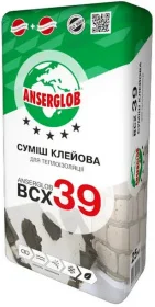 Клей для приклеивания ППС и МВ Anserglob BCX 39 25кг