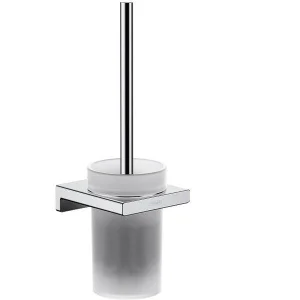 Фото держатель щетки для унитаза hansgrohe 41752000 addstoris