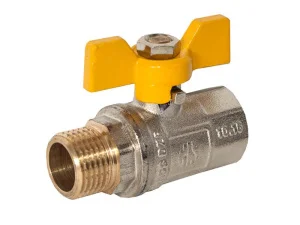 Кран кульовий Asco armatura 1/2" ЗВ (NP-YB11)