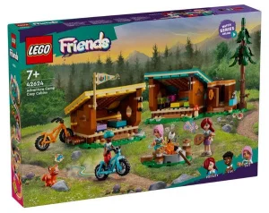 Фото конструктор lego friends уютные избушки в приключенческом лагере 437 деталей (42624)