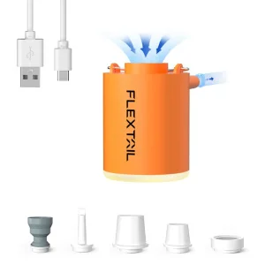 Насос-Фонарик кемпинговый Flextail Tiny Pump Х, оранжевый (6975755964379)