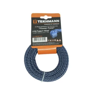 Волосінь для тримера Tekhmann Flower-Twist 2,7мм/15м (T.40827015)