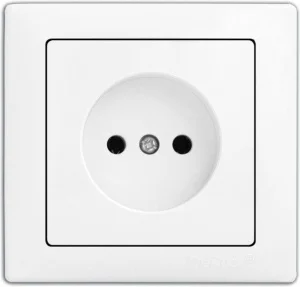 Розетка DELUX WEGA 9022 Біла