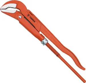 Ключ трубний TOPEX 45 градусів 1.5 "420 мм (34D762)