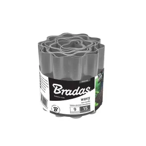 Бордюрна стрічка хвиляста Bradas 9м х 15см (OBFGY 0915)