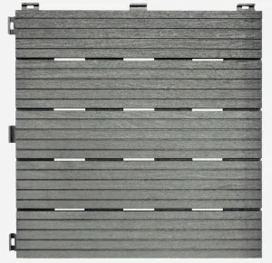Декоративное покрытие Multy Home Cosmopolitan 30х30см светло-серое 6шт (EU5100186)