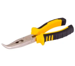 Щипці гнуті MASTERTOOL С55 HRC 45-50 180мм (23-3180)