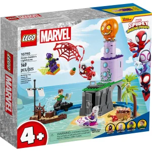 Фото конструктор lego marvel команда паука на маяке зеленого гоблина 149 деталей (10790)