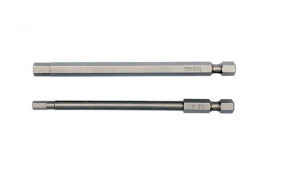 Набір біт YATO HEX-TAMPER 4x100мм 6x100мм 1/4" 2шт (YT-0495)