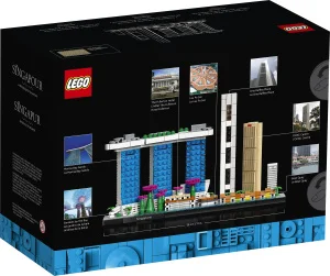 Фото конструктор lego architecture сингапур 827 деталей (21057)