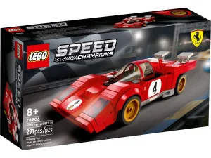 Фото конструктор lego speed ​​champions 1970 ferrari 512 m 291 деталь (76906)