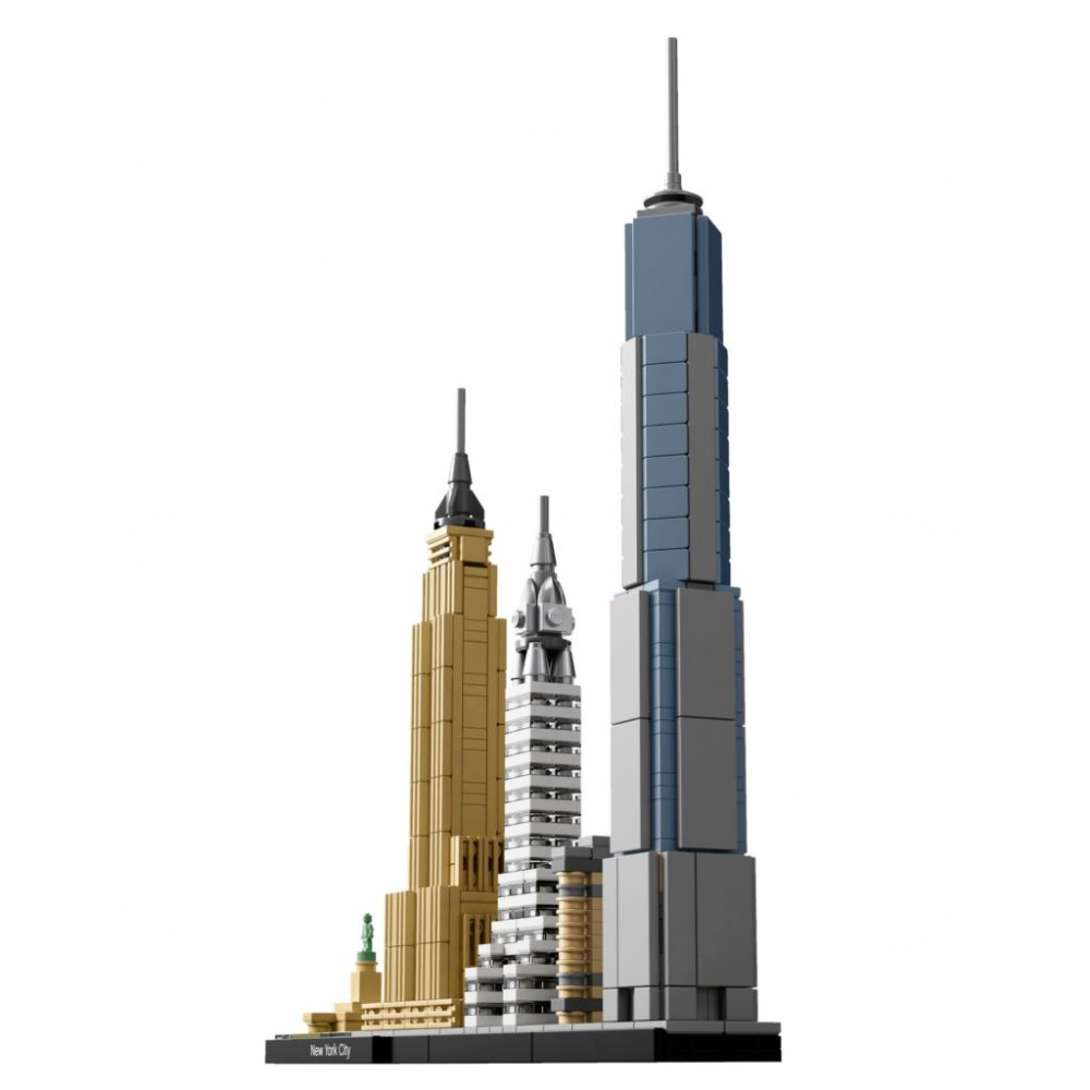 Конструктор Lego Architecture Нью-Йорк 598 деталей (21028)