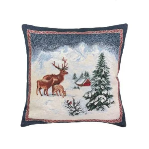 Наволочка Прованс Blue Sky Оленята 45x45см (24491)