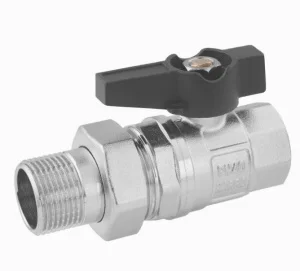 Кран-американка кульовий Karro Uno Black 3/4“ ВЗ PN40 (KR-06/84)
