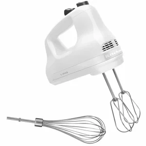 Міксер ручний KitchenAid CLASSIC 5KHM5110EWH 5 швидкостей білий