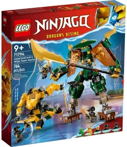 Фото конструктор lego ninjago командные работы ниндзя ллойда и арин 764 детали (71794)