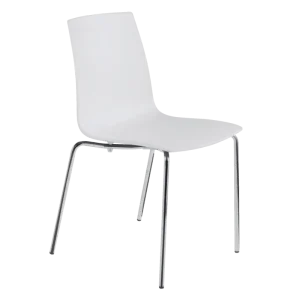 Стілець Papatya X -Treme-S 43 суцільно-білий (3065)