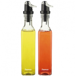 Фото набор бутылок для масла и уксуса fissman 2x250мл 2 предмета (6514)