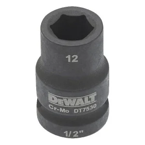 Головка торцева ударна DeWALT IMPACT 1/2" 12мм (DT7530)