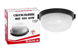 Фото светильник настенный magnum mif 010 new 60w e27 черный (90016777)