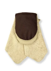 Фото текстильный набор для кухни прованс бежевый 3 предмета (033330)