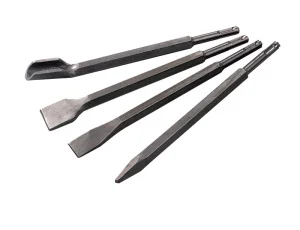 Набір стамесок MasterTool SDS-PLUS 4 шт 14x250 мм з побідитовою напайкою GRANITE 1-41-250