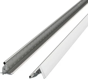 Профиль KRAFT Fortis T-24 1200x25x24мм RAL 9003