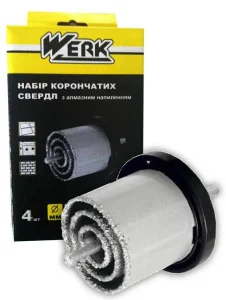 Набір коронок по плитці Werk (36724)