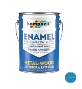 Емаль алкідна Kompozit блакитна 12кг