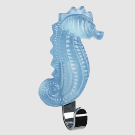 Фото декор-крючок spirella seahorse полирезин голубой (10.00638)