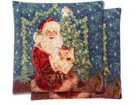 Фото наволочка новогодняя lefard home textile willa с люрексом 45x45 см (716-112)
