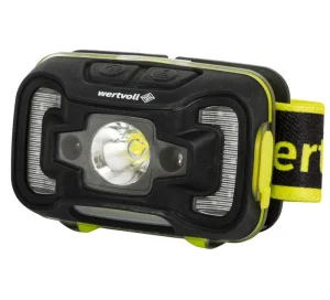 Фото фонарь налобный wertvoll 6 режимов, датчик движения (rx-8015)