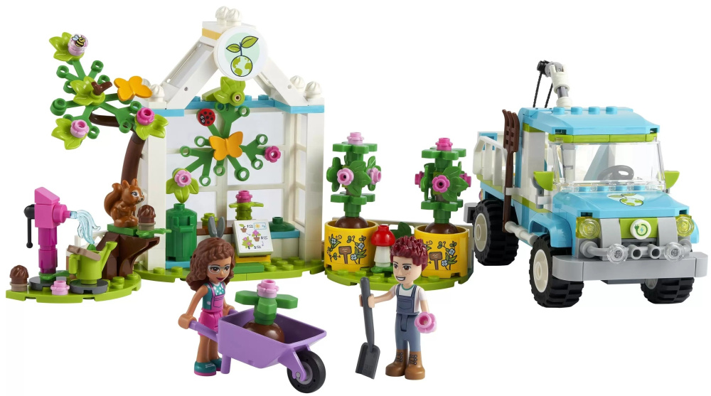 Конструктор Lego Friends Автомобіль для саджання дерев 336 деталей (41707)