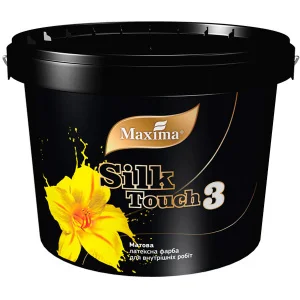 Фарба латексна Maxima Silk Touch 3 для внутрішніх робіт біла матова 12кг