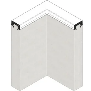 Обмежувальний бордюр з армованого бетону HAURATON Sportfix 60x400x250мм 0,25м (7209)