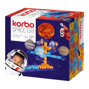 Фото набор для творческого конструирования korbo space 131 деталей (r.1407)