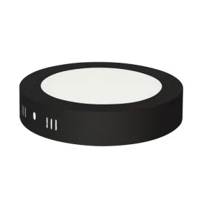 Світильник накладний Horoz Electric CAROLINE-18 18W 6400K 1300Lm d-210мм чорний круглий (016-025-0018-050)