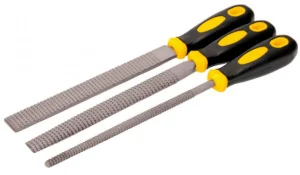 Рашпілі по дереву MASTER TOOL плаский/круглий/напівкруглий 200мм (06-0330)