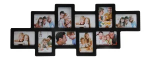 Мультирамка для фото Angel Gifts 10 в 1 чорна BIN-112122 (b)