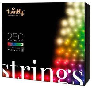 Гірлянда Twinkly Smart LED Strings RGBW 250, Gen II, IP44 20м (TWS250SPP-TEU)