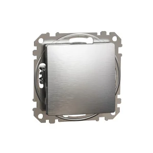 Кнопка Schneider Sedna Elements SDD170111 матовий алюміній