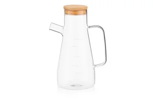 Фото бутылка для растительного масла и уксуса ardesto midori 650мл (ar4565bb)