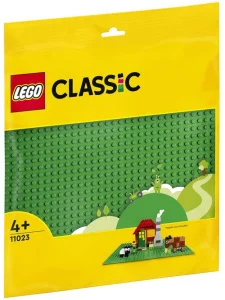Фото конструктор lego classic базовая пластина зеленого цвета (11023)