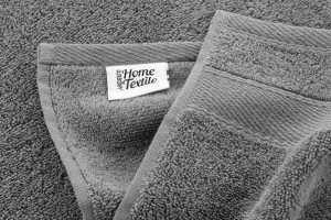 Фото полотенце ardesto supersoft махровое серое 50х90см (art2250sl)